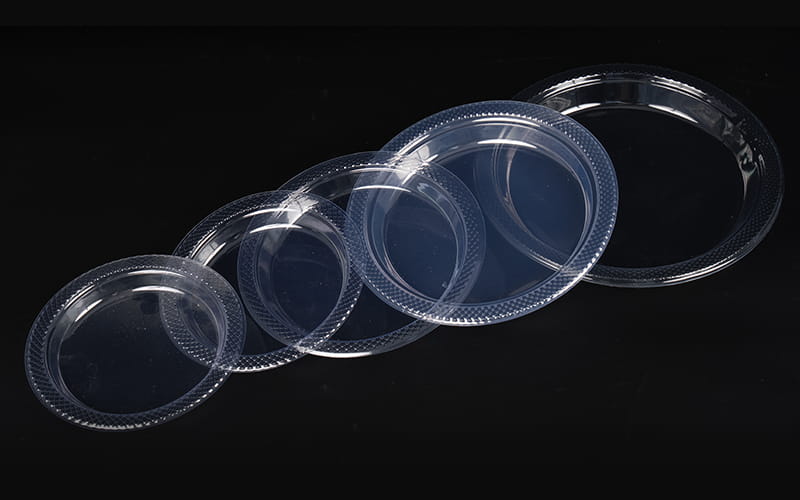 New Launch of Disposable Clear PET Round Plates: Lightweight Packaging Boosts Catering & Food Industry Upgrade